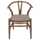 Dinah 5-piece Round Solid Wood Dining Set Walnut - 108471-S5
