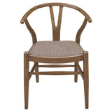 Dinah Wood Wishbone Dining Side Chair Walnut (Set of 2) - 108472