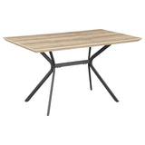 Edgecreek 53-inch Composite Wood Dining Table Light Brown - 108481