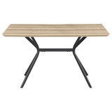 Edgecreek 53-inch Composite Wood Dining Table Light Brown - 108481