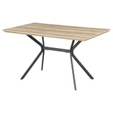 Edgecreek 53-inch Composite Wood Dining Table Light Brown - 108481
