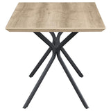Edgecreek 53-inch Composite Wood Dining Table Light Brown - 108481