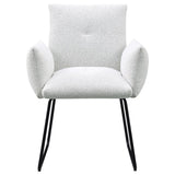 Ackland Upholstered Dining Arm Chair Light Grey (Set of 2) - 108492