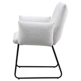 Ackland Upholstered Dining Arm Chair Light Grey (Set of 2) - 108492