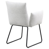 Ackland Upholstered Dining Arm Chair Light Grey (Set of 2) - 108492