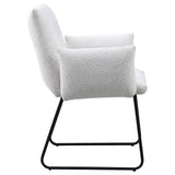 Ackland Upholstered Dining Arm Chair Light Grey (Set of 2) - 108492
