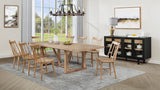 Middleton 10-piece Extension Leaf Dining Set Natural Brown - 108541-S10N