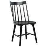 Middleton 9-piece Extension Leaf Dining Set Brown and Black - 108541-S9B