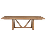 Middleton 9-piece Extension Leaf Dining Set Natural Brown - 108541-S9N