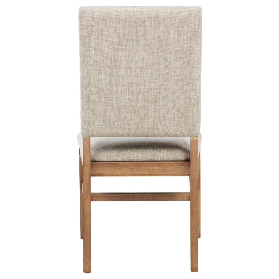 Middleton Upholstered Dining Side Chair Beige (Set of 2) - 108542