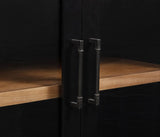 Middleton 4-door Sideboard Server with Dual Drawers Black - 108545BLK