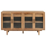 Middleton 4-door Sideboard Server with Dual Drawers Natural - 108545NAT