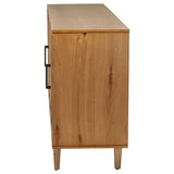 Middleton 4-door Sideboard Server with Dual Drawers Natural - 108545NAT