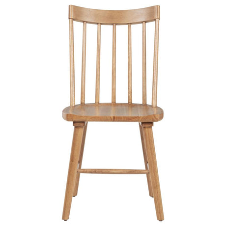 Middleton Solid Wood Dining Side Chair Brown (Set of 2) - 108546NAT