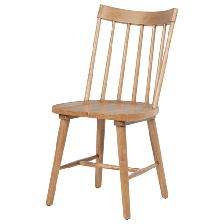 Middleton Solid Wood Dining Side Chair Brown (Set of 2) - 108546NAT