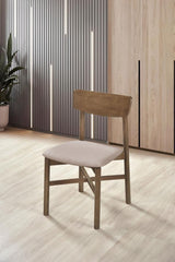 Parkridge Dining Side Chair Natural Walnut (Set of 2) - 108562