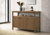 Crestmore 52-inch Dining Cabinet Sideboard Buffet Walnut - 108575
