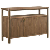 Crestmore 52-inch Dining Cabinet Sideboard Buffet Walnut - 108575