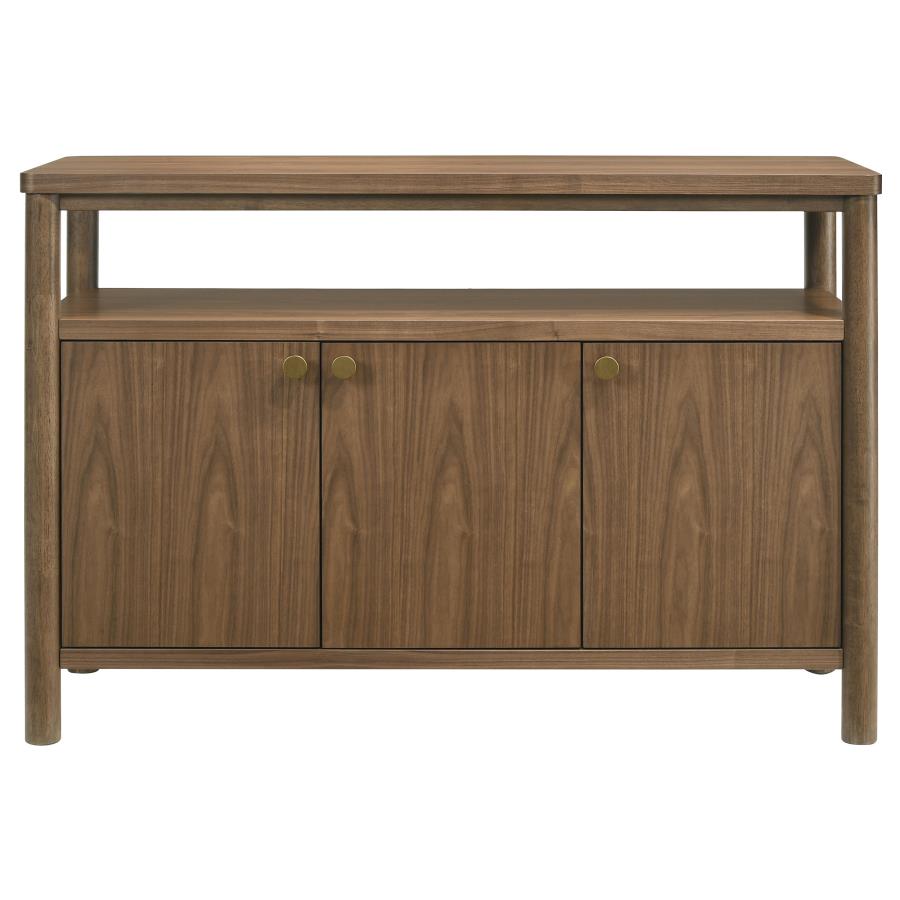 Crestmore 52-inch Dining Cabinet Sideboard Buffet Walnut - 108575