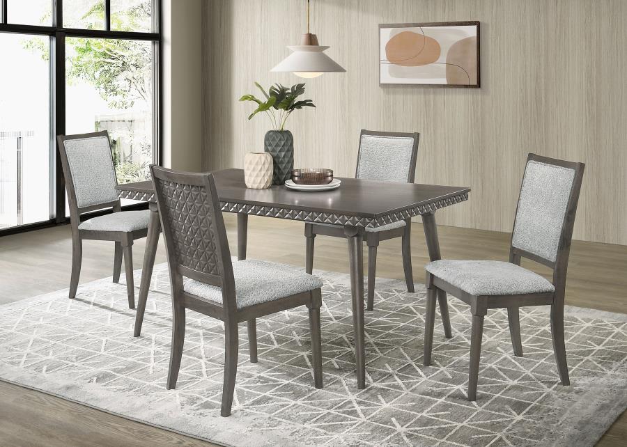 Onslow 59-inch Rectangular Wood Dining Table Dark Brown - 108621