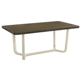 Biloxi 7-piece 71-inch Rectangular Dining Set Greyish Brown - 108681-S7