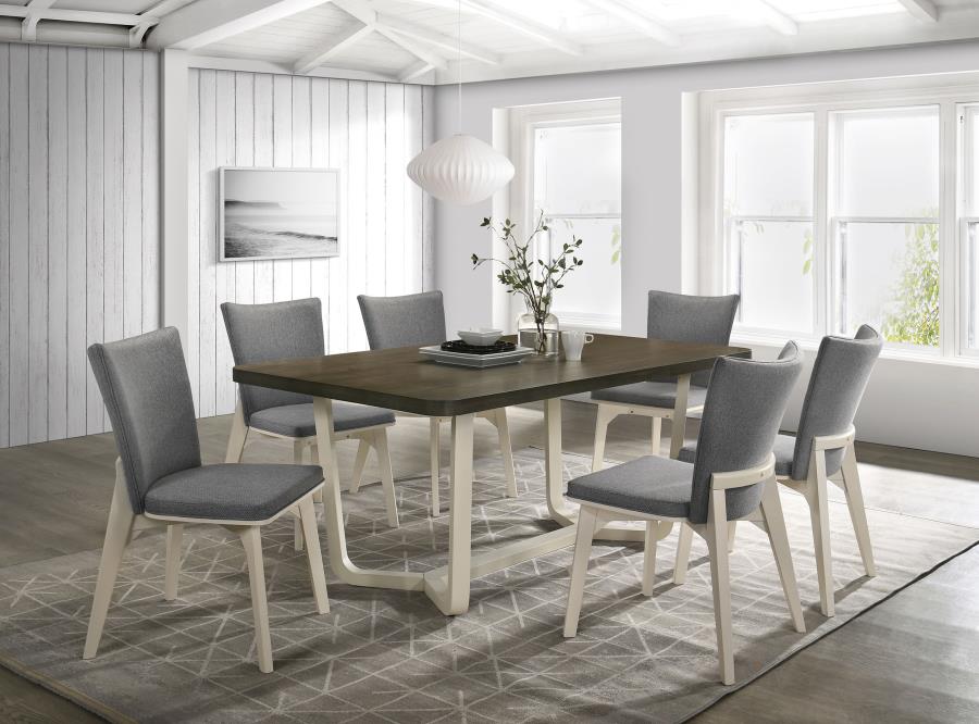 Biloxi 71-inch Rectangular Wood Dining Table Greyish Brown - 108681