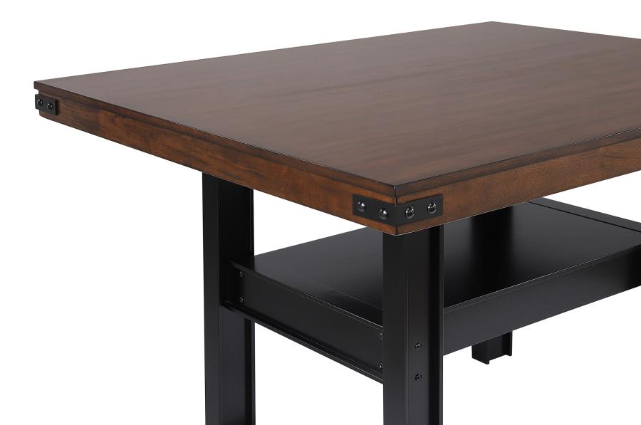 Patterson 60-inch Counter Height Dining Table Mango Oak - 108888