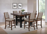 Patterson 60-inch Counter Height Dining Table Mango Oak - 108888