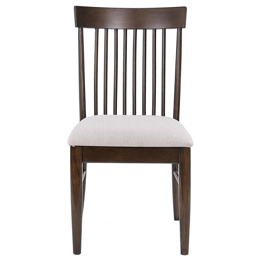 Everton Wood Dining Side Chair Dark Walnut (Set of 2) - 108892