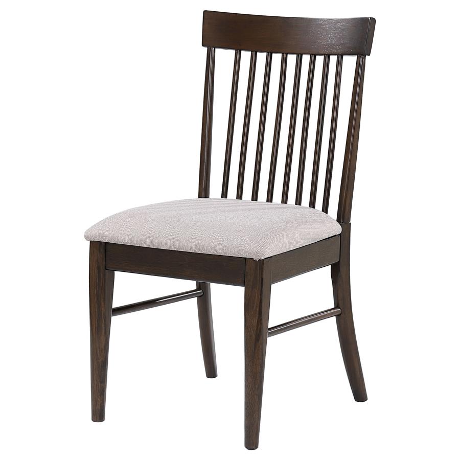 Everton Wood Dining Side Chair Dark Walnut (Set of 2) - 108892