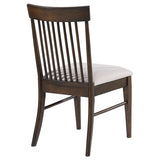 Everton Wood Dining Side Chair Dark Walnut (Set of 2) - 108892