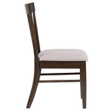 Everton Wood Dining Side Chair Dark Walnut (Set of 2) - 108892