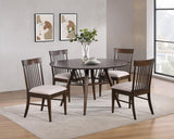 Everton Wood Dining Side Chair Dark Walnut (Set of 2) - 108892