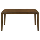 Almonte 5-piece 59-inch Rectangular Dining Set Dark Brown - 108921-S5