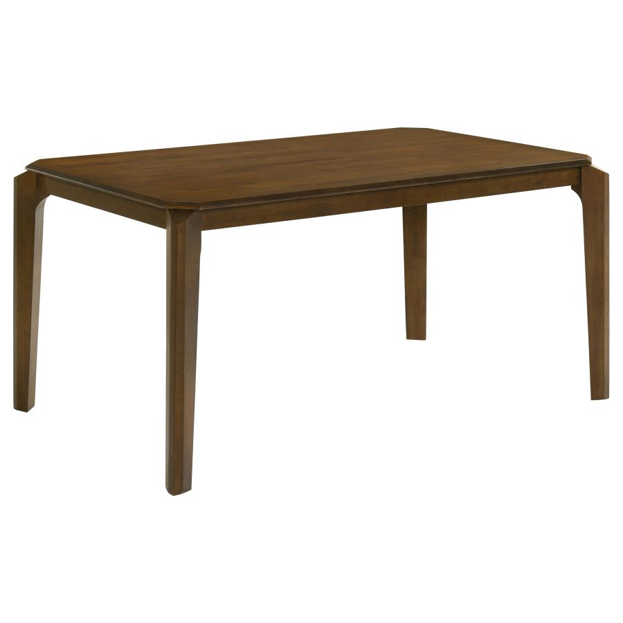 Almonte 7-piece 59-inch Rectangular Dining Set Dark Brown - 108921-S7