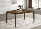 Almonte 59-inch Rectangular Wood Dining Table Dark Brown - 108921
