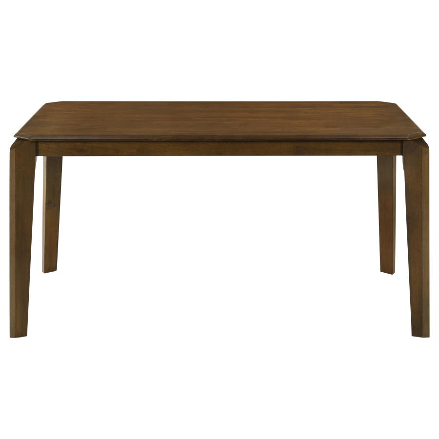 Almonte 59-inch Rectangular Wood Dining Table Dark Brown - 108921