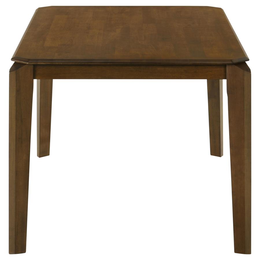 Almonte 59-inch Rectangular Wood Dining Table Dark Brown - 108921