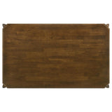 Almonte 59-inch Rectangular Wood Dining Table Dark Brown - 108921