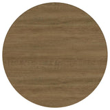Arini 5-piece Round Dining Table Set Sand Wash and Black - 108930-S5B