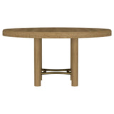 Arini 60-inch Round Wood Dining Room Table Sand Wash - 108930