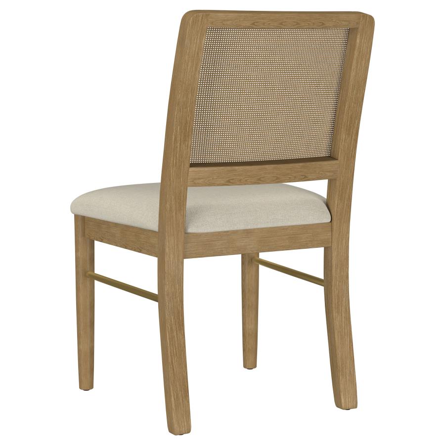 Arini 7-piece Extension Leaf Dining Table Set Sand Wash - 108931-S7W