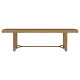 Arini 104-inch Extension Leaf Dining Table Sand Wash - 108931
