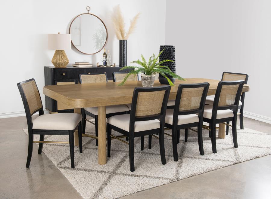 Arini 104-inch Extension Leaf Dining Table Sand Wash - 108931