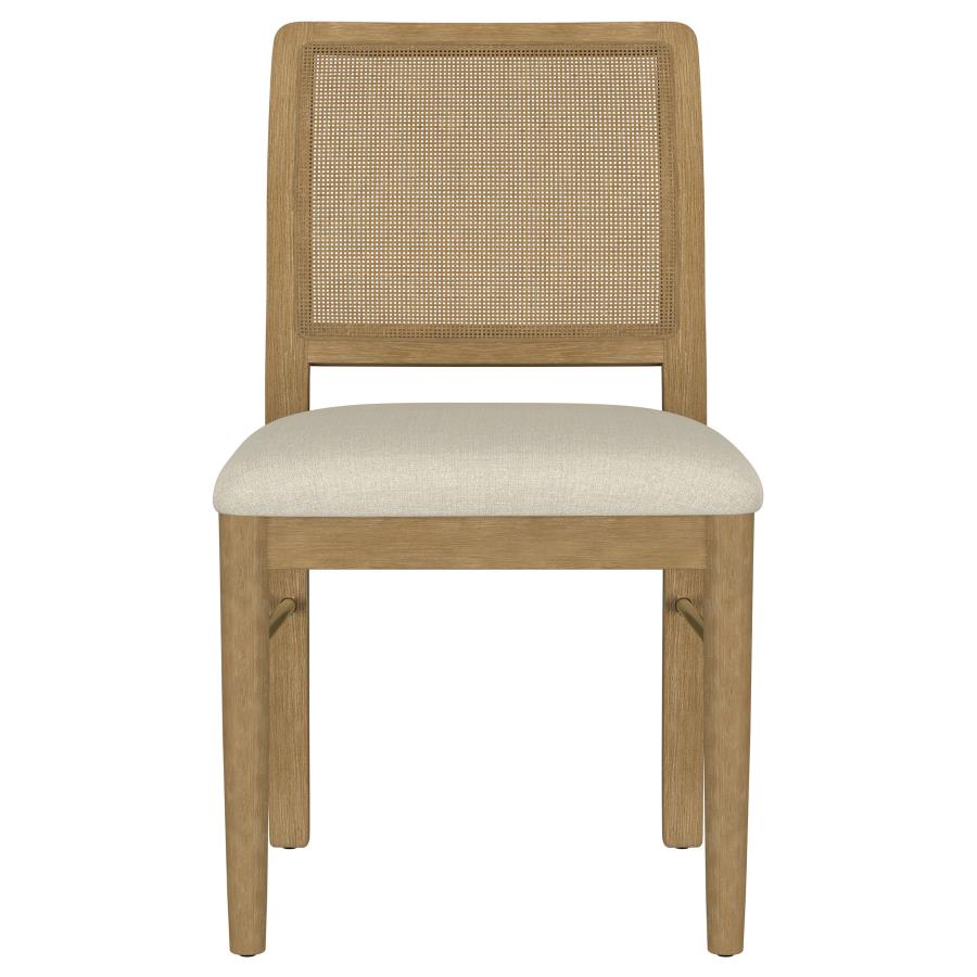 Arini Rattan Cane Dining Side Chair Sand Wash (Set of 2) - 108932SWD