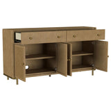 Arini 2-drawer Cane Door Dining Sideboard Server Sand Wash - 108935SWD