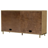 Arini 2-drawer Cane Door Dining Sideboard Server Sand Wash - 108935SWD