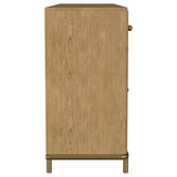 Arini 2-drawer Cane Door Dining Sideboard Server Sand Wash - 108935SWD