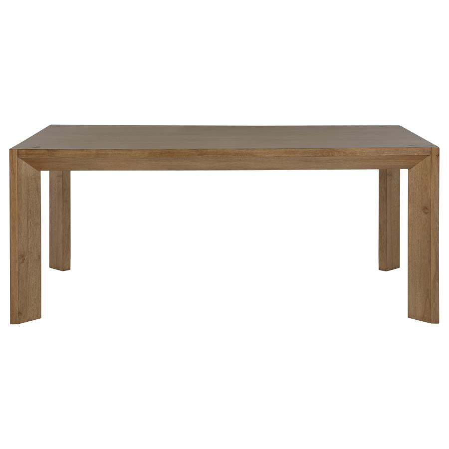 Bruner 72-inch Rectangular Wood Dining Table Natural Brown - 109101