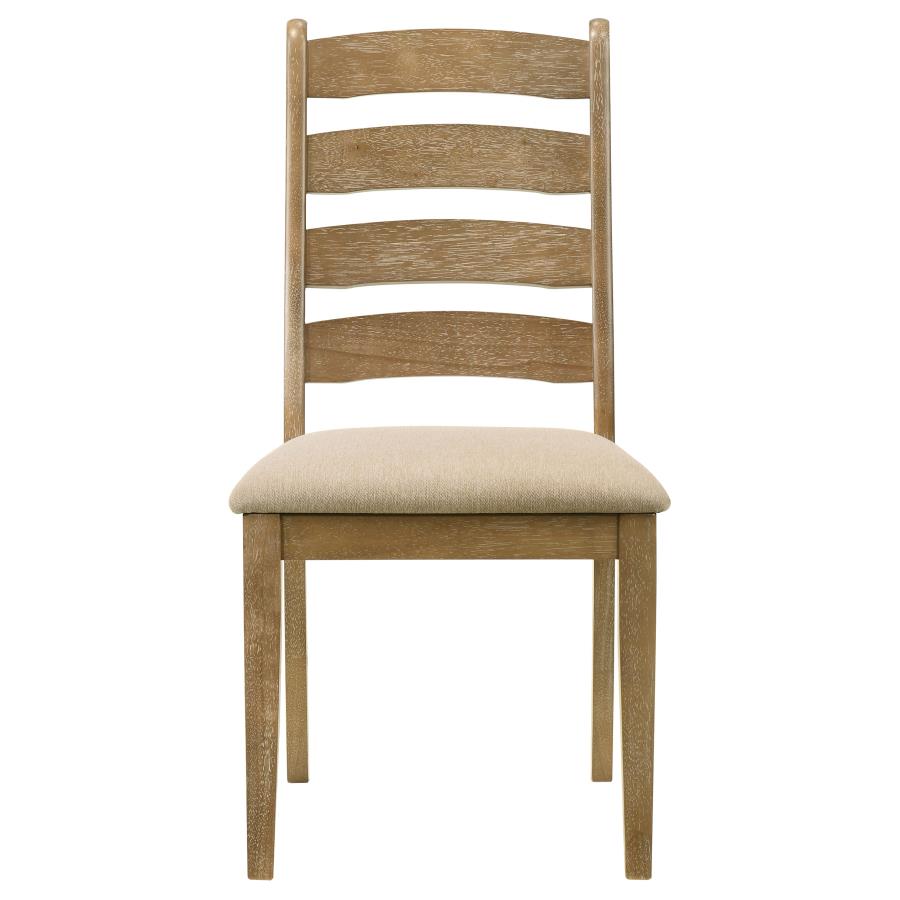 Danvers Wood Dining Side Chair Brown Oak (Set of 2) - 109152